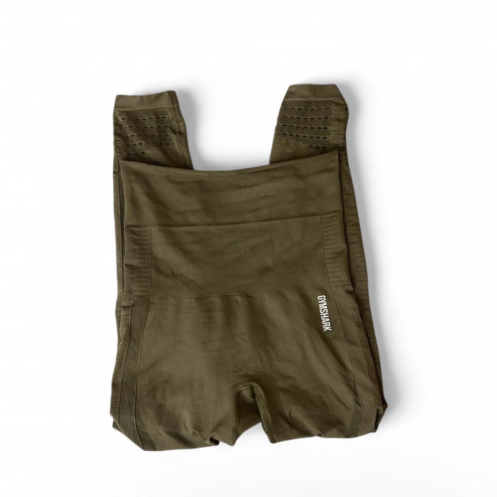 Gymshark Green Overalls Stretchy Matte Finish